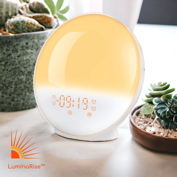 LuminaRise™ Smart Sunrise Simulation Alarm